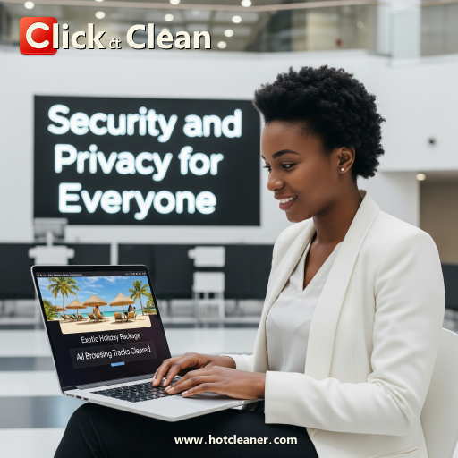Delete browsing history at a conference